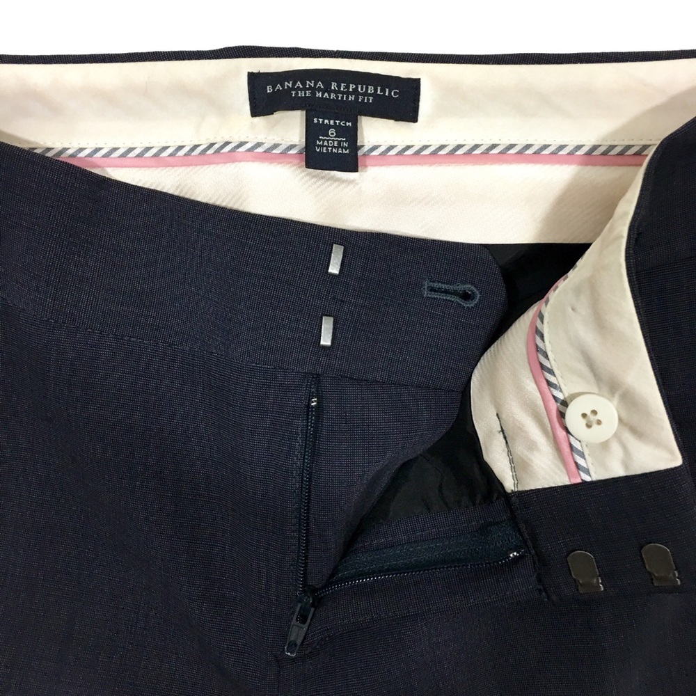 Banana Republic Martin Wool Trouser Pants - Picture 4 of 6